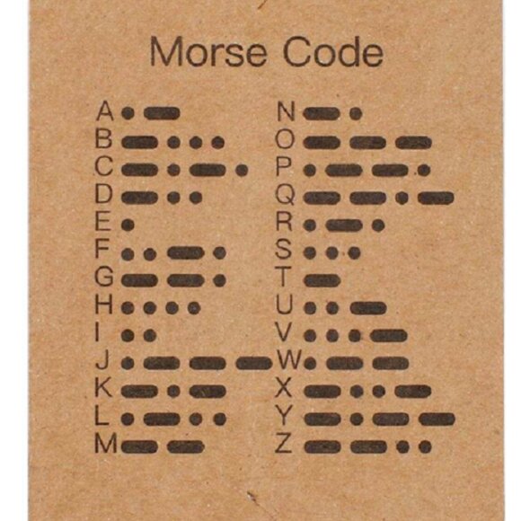 "I LOVE YOU" - Gold - Morse Code Bracelets w/Inspirational Message - Picture 3 of 3